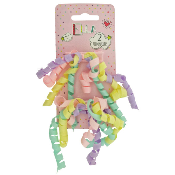 Ella Hair Ribbon Clips