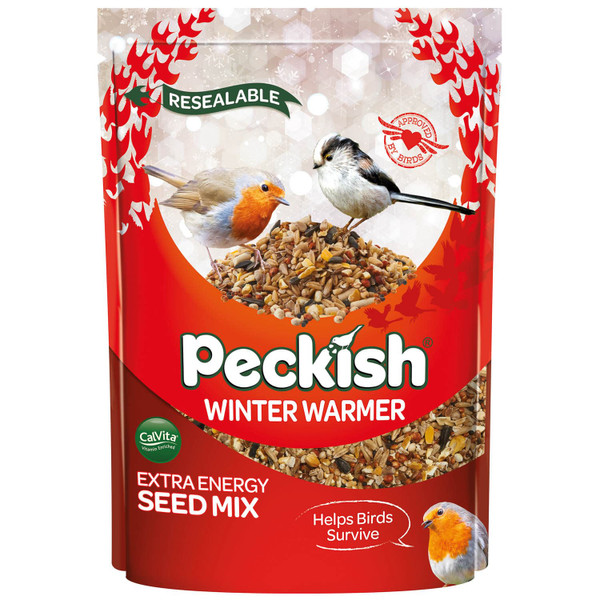 Peckish Winter Warmer Bird Seed Mix 1kg
