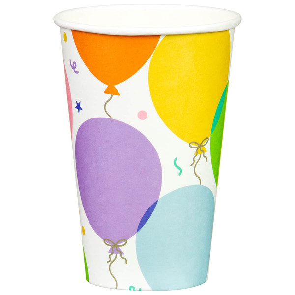 Party Paper Cups 20pk - Balloons