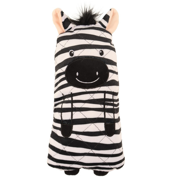 Safari Flattie Pet Toy - Zebra