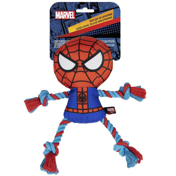 Marvel Rope Arms & Legs Dog Toy - Spiderman