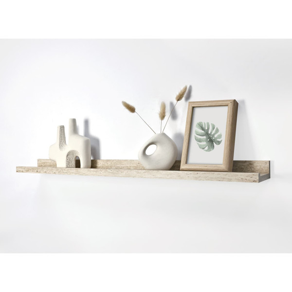 Simply Picture Shelf 80cm - Travertine