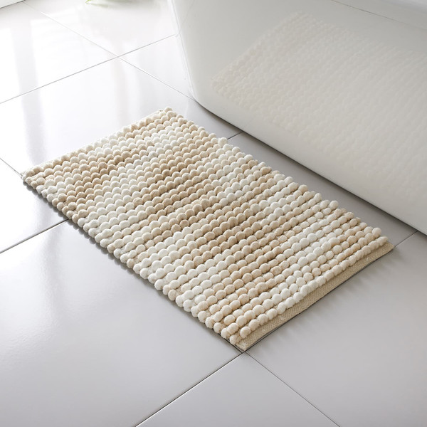 Bathroom Collection Marl Bath Mat - Natural