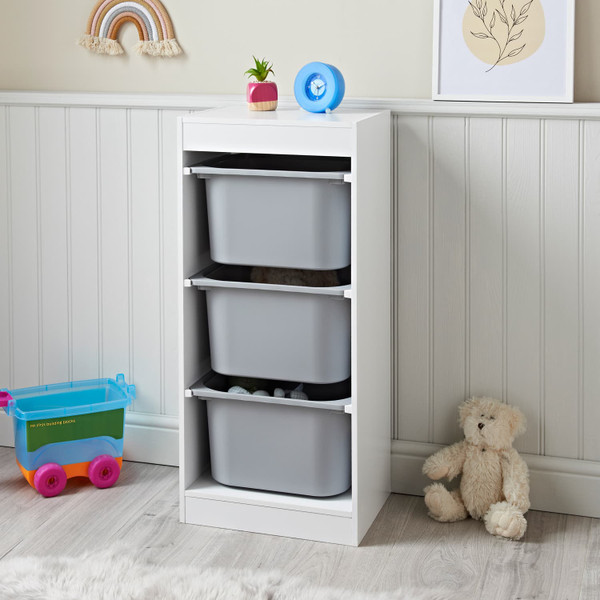 Kids Home 3 Basket Storage