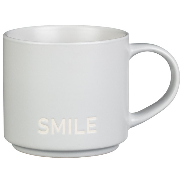 Slogan Mug - Grey