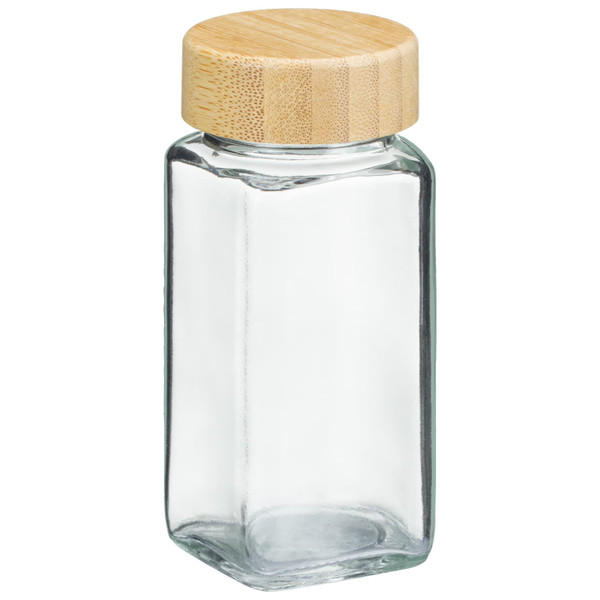 Spice Jar With Bamboo Lid