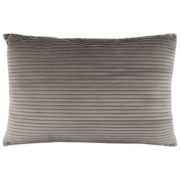 Home Collection Pleated Cushion - Mink
