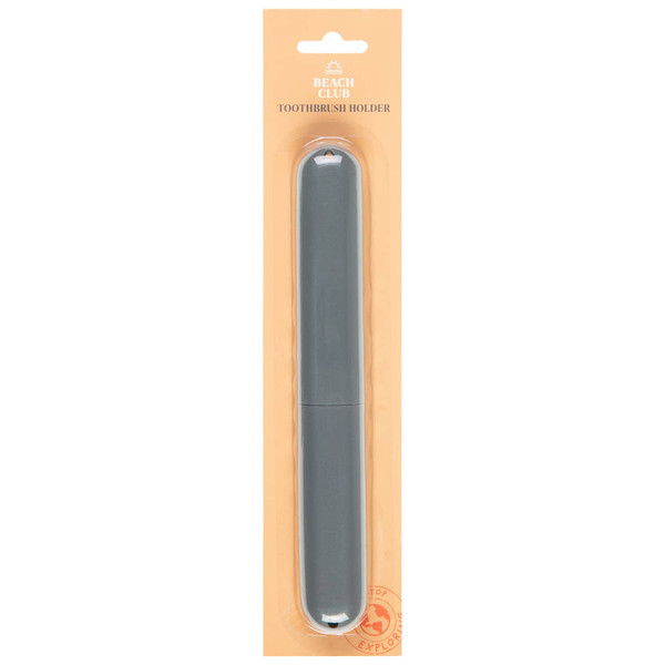 Beach Club Toothbrush Holder - Grey