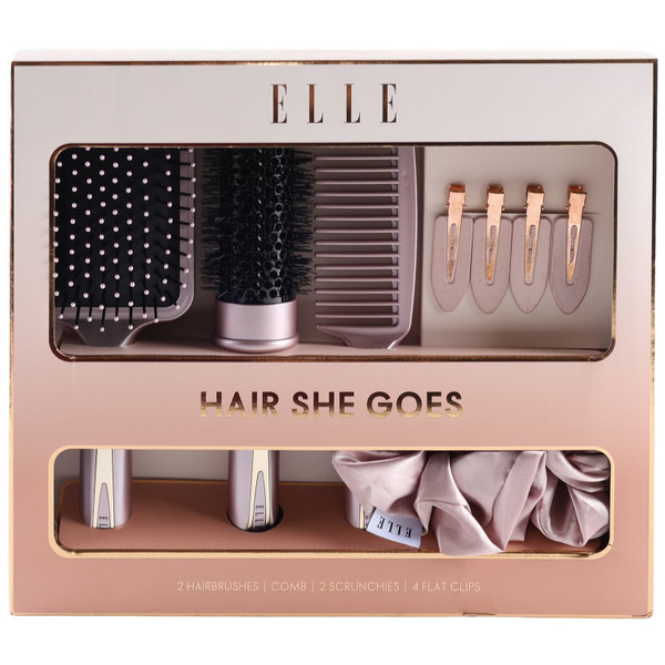 Elle Hair She Goes Gift Set - Pink