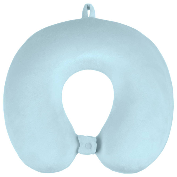 Memory Foam Travel Pillow - Blue
