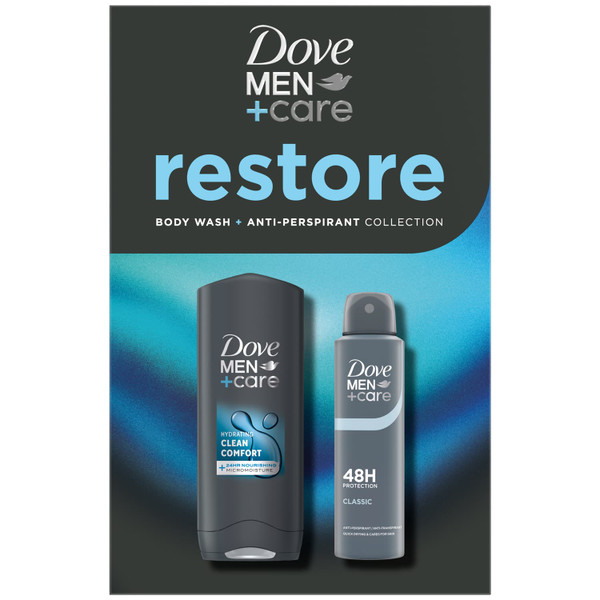Dove Men+Care Restore Collection Gift Set 2pc