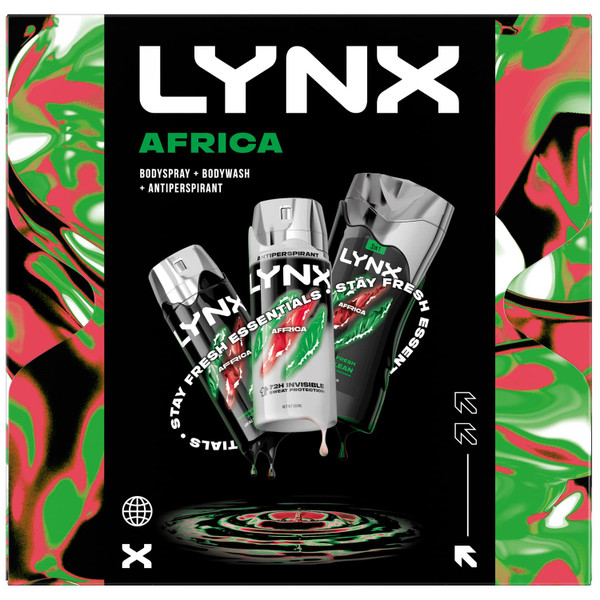 Lynx Africa Gift Set 3pc