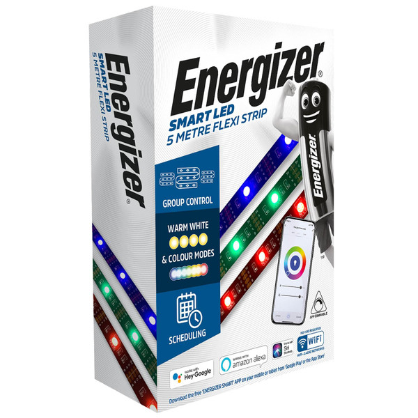 Energizer Smart LED Flexi Strip Light 5m