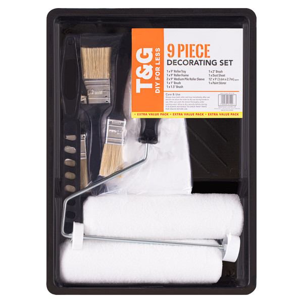 T&G Decorating Set 9pc