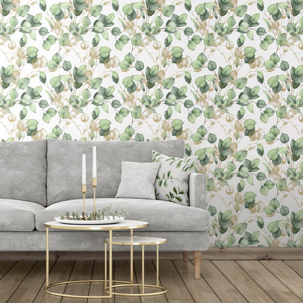 Muriva Eucalyptus Wallpaper