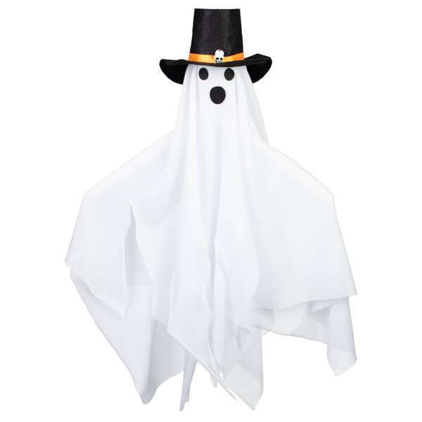 Frightfully Fun Hanging Ghost Decoration - Assorted