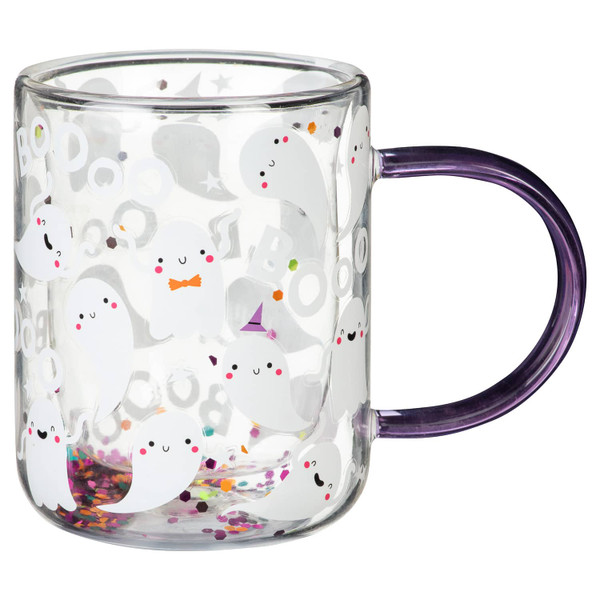 Double Wall Halloween Shaker Mug - Ghosts