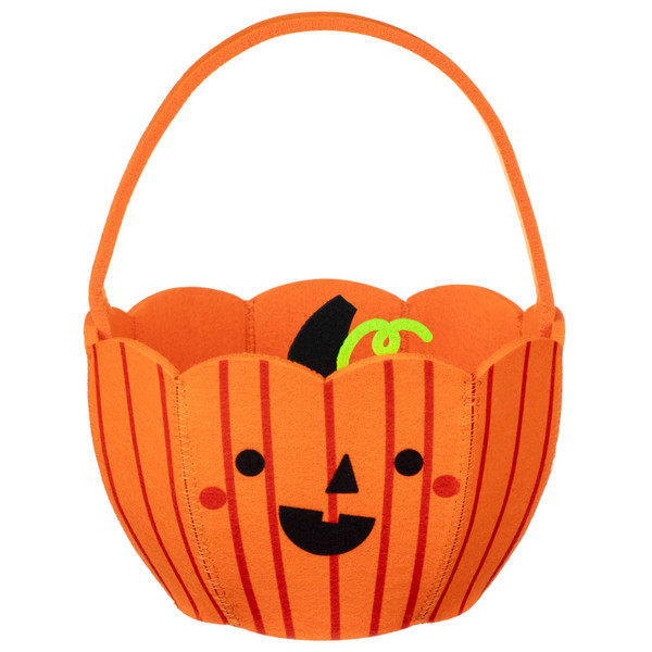 Felt Treat Bag - Pumpkin