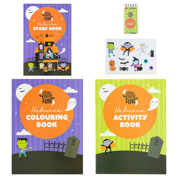 Frightfully Fun Halloween Bumper Activity Set