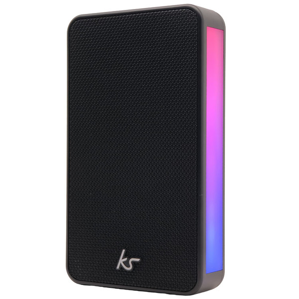 Kitsound Wall-Mounted Bluetooth Speaker with RGB Light