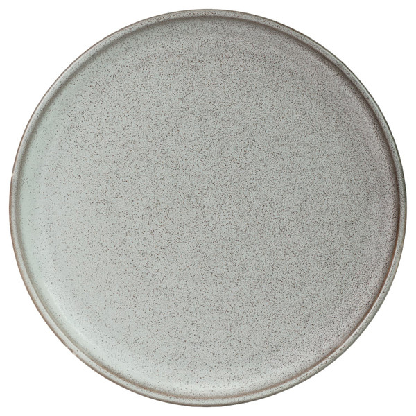 Reactive Glaze Coupe Side Plate - Grey
