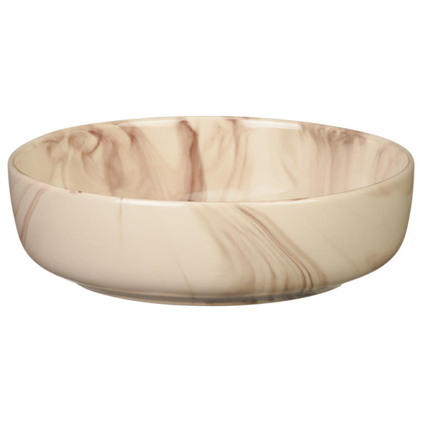 Marble Effect Cereal Bowl 8'' - Natural