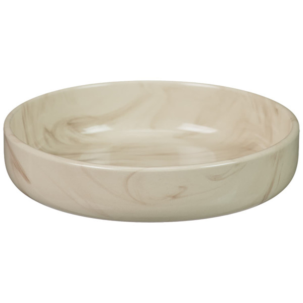 Natural Marble Effect Pasta Bowl 8.5"