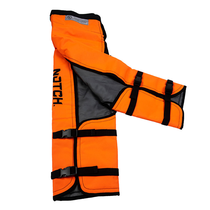 Active slide of Notch Chainsaw Chaps - Full Calf Wrap