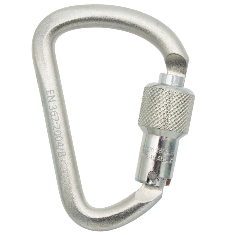 Modified D Steel Carabiner