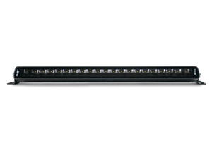 A frontal view of DV8's elite single row LED light bar for the GX550 and LC250. A frontal view of DV8's elite single row LED light bar for the GX550 and LC250.