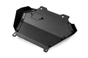 AN upper inside view of DV8's Land Cruiser rear skid plate / under belly tray AN upper inside view of DV8's Land Cruiser rear skid plate / under belly tray