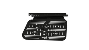 A Prinsu rear window molle / storage panel designed to fit the outside of a J250 Toyota Land Cruiser. A Prinsu rear window molle / storage panel designed to fit the outside of a J250 Toyota Land Cruiser.