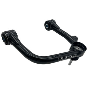 An Elevate Suspension Upper Control arm designed for 2024+ Toyota Land Cruiser. An Elevate Suspension Upper Control arm designed for 2024+ Toyota Land Cruiser.
