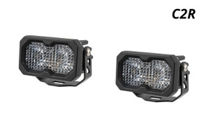 The Diode Dynamics C2R rear brake light 2" LED pod for the LC250 & GX550. The Diode Dynamics C2R rear brake light 2" LED pod for the LC250 & GX550.