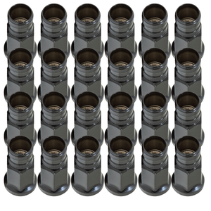 The LC250Mods set of 24 piece Gorilla Extended Open End Lug Nuts are a great addition to any aftermarket wheel. These race-style lugs are strong, forged, and meant to go the distance.