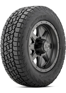A Nitto Terra Grappler G3 tire in a true 33" size, ideal for stock 250 series Land Cruisers and GX 550s