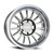 ModCo M72 wheel in LC250 fitment with a machined finish over a plain white backdrop. ModCo M72 wheel in LC250 fitment with a machined finish over a plain white backdrop.