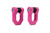 pink DV8 recovery shackles on white background pink DV8 recovery shackles on white background