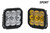 A pair of SS5 Sport LED pods from Diode Dynamics, one in white (6000k) and one in yellow (3000k). A pair of SS5 Sport LED pods from Diode Dynamics, one in white (6000k) and one in yellow (3000k).