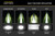 An aerial comparison of each beam pattern offered on the Diode Dynamics SS40: Combo/Driving, SAE Driving, Flood, and Spot. An aerial comparison of each beam pattern offered on the Diode Dynamics SS40: Combo/Driving, SAE Driving, Flood, and Spot.