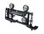 aFe Power Terra Guard bull bar with integrated Rigid LED lights mounted on steel frame