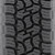 A closeup of the tread block on the Nitto Terra Grappler G3.