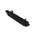 A black powder coated steel skid plate designed to protect the fuel tank on a Toyota 250 series Land Cruiser.