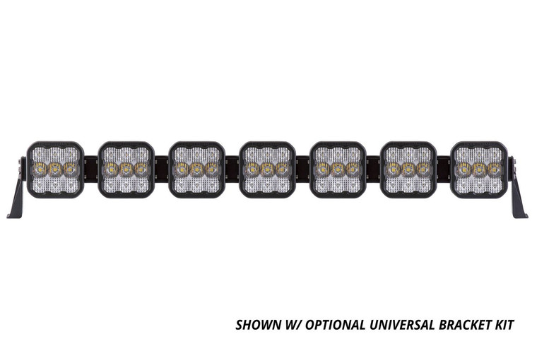 The Diode Dynamics 7 LED 44" CrossLink LED Pod designed for the new Toyota Land Cruiser as auxiliary lighting.