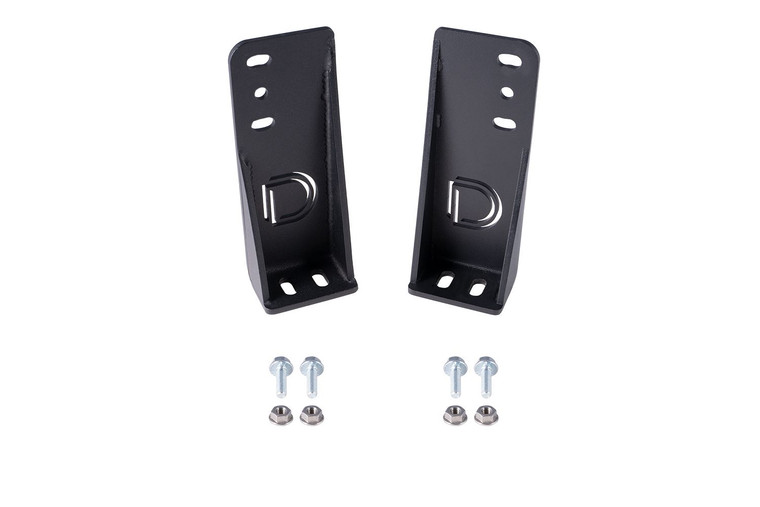 A pair of Diode Dynamics universal brackets to mount their CrossLink light bars to any vehicle. A pair of Diode Dynamics universal brackets to mount their CrossLink light bars to any vehicle.