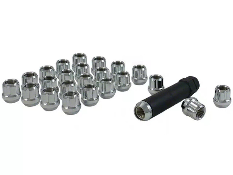 Gorilla | Zinc Coated Splined Lug Nuts - 24 Piece Set