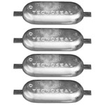 Tecnoseal Magnesium 00309UKMG Weld On Anode Bundle (4 Pack) Tecnoseal Magnesium 00309UKMG Weld On Anode Bundle (4 Pack)
