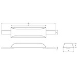AO17AA - Aluminium Weld On Hull Anode 1.9kg
