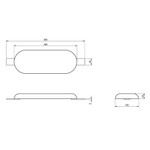 Anode Outlet AO4A - Aluminium Weld On Boat Hull Anode 4kg 
