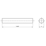 Anode Outlet AOZR125 - Zinc Rod Anode 46.5kg 500mm Length 